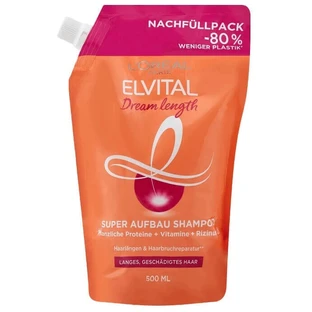Elvital, Dream Length, Shampoo Refill, 500 мл