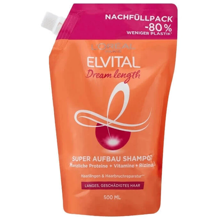 Elvital, Dream Length, Shampoo Refill, 500 мл: ціни та характеристики