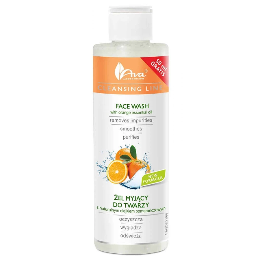 Очищающий гель для лица Ava Laboratorium Cleansing Line с натуральным маслом апельсина, 200 мл: цены и характеристики