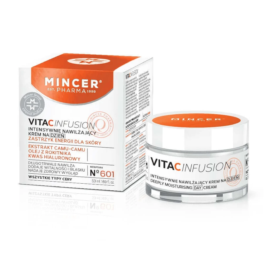 Mincer Pharma Vita C Infusion Інтенсивно зволожуючий денний крем № 601, 50 мл: ціни та характеристики