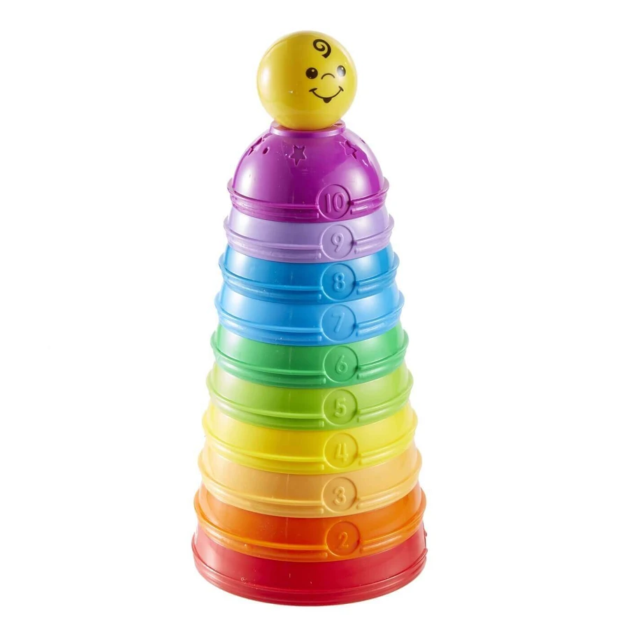 Интерактивная игрушка для малышей Пирамидка из стаканчиков, 6 месяцев+, Fisher Price: цены и характеристики