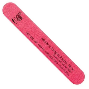 Пилка для нігтів Peggy Sage Mini Straight Paper Nail Nail File 180/240 Pink, 1 шт.