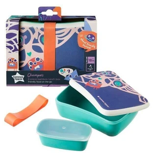 Ланч-бокс для малышей Tommee Tippee Chompers, 2 шт., бамбуковый, 1 шт.