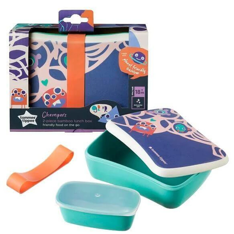 Ланч-бокс для малышей Tommee Tippee Chompers, 2 шт., бамбуковый, 1 шт.: цены и характеристики