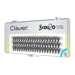 Clavier BeDU2O Подвійні об'ємні пучки вій 12 мм