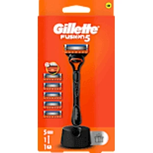 Бритва Gillette Fuzion5 + підставка + 5 змінних елементів, 1 шт.
