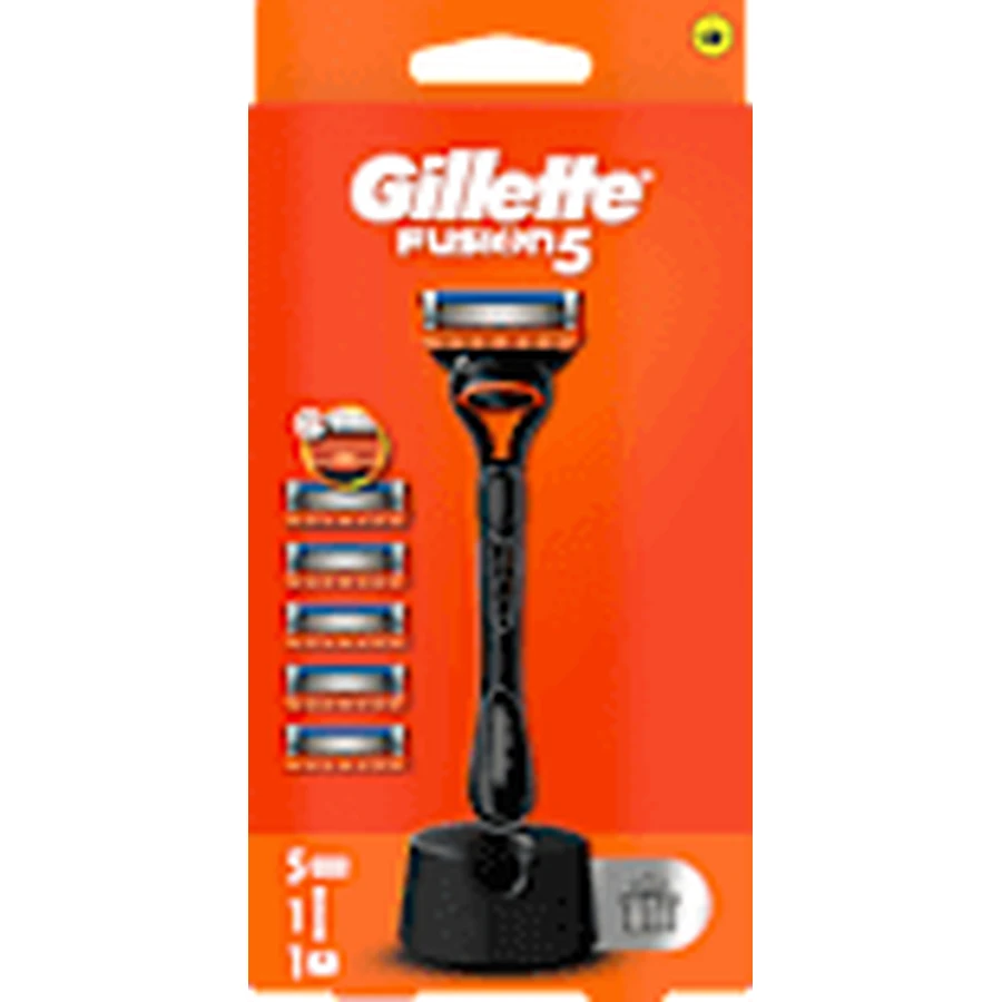 Бритва Gillette Fuzion5 + підставка + 5 змінних елементів, 1 шт.: ціни та характеристики