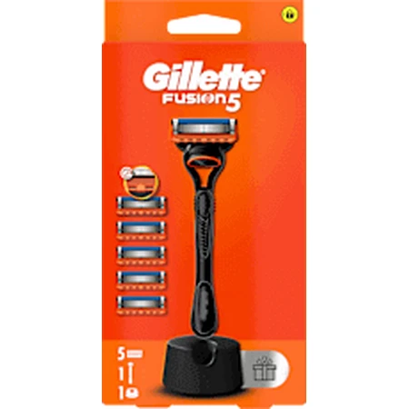 Бритва Gillette Fuzion5 + підставка + 5 змінних елементів, 1 шт.: ціни та характеристики