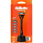 Бритва Gillette Fuzion5 + підставка + 5 змінних елементів, 1 шт.: ціни та характеристики
