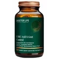 Doctor Life Uric Acid &amp; Gout Control, поддерживающий нормальный уровень мочевой кислоты, 60 капсул