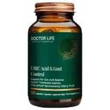 Doctor Life Uric Acid &amp; Gout Control, поддерживающий нормальный уровень мочевой кислоты, 60 капсул