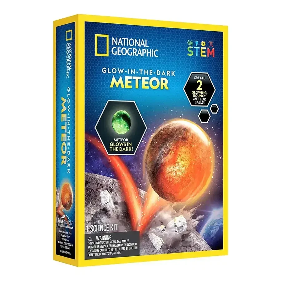 Набір для творчості "Метеорит, що світиться в темряві" Glow-in-the-Thark STEM, 8 років+, National Geographic: ціни та характеристики