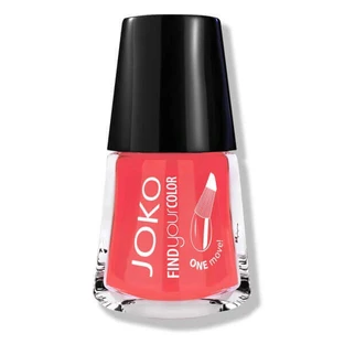 Вініловий лак для нігтів Joko Find Your Color 110 Paradise Coral Mat, 10 мл