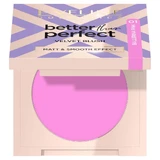 Eveline Cosmetics Better Than Perfect Velvet Blush Pressed blush 01 Ballerina Pink, 2,3 г