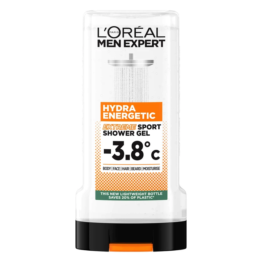 Гель для душу Hydra Energetic Extreme Sport Sport Men Expert для чоловіків, 300 мл, Loreal Paris: ціни та характеристики