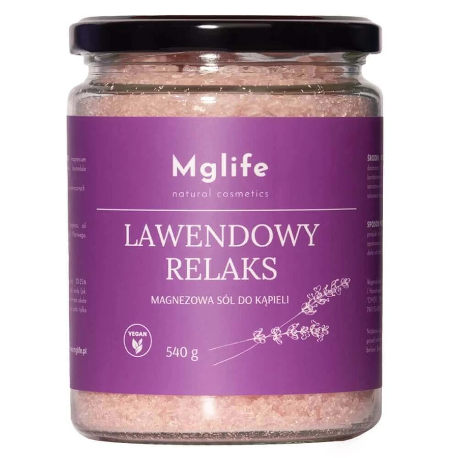 Mglife Lavanda Relaxare Magnesiu sare de baie, 540 г: цены и характеристики