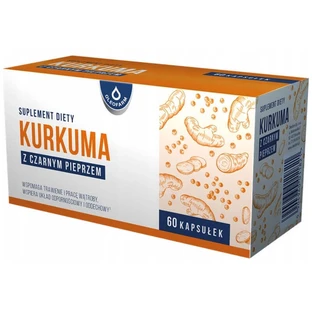 Oleofarm Turmeric cu piper negru, 60 капсул