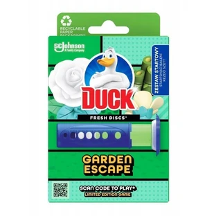 Duck Fresh Discs Garden Escape, кольорові гелеві туалетні диски, 36 мл