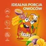 Набір BeRAW! Kids, желейні боби, манго, фруктовий пастила, fără zahăr adăugat, 4 х 35 г: ціни та характеристики