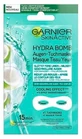 Garnier, Hydra Bomb, Маска-патч для глаз, кокос, 1 шт.