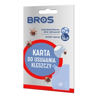 Bros, Карточка для удаления клещей, 1 шт.