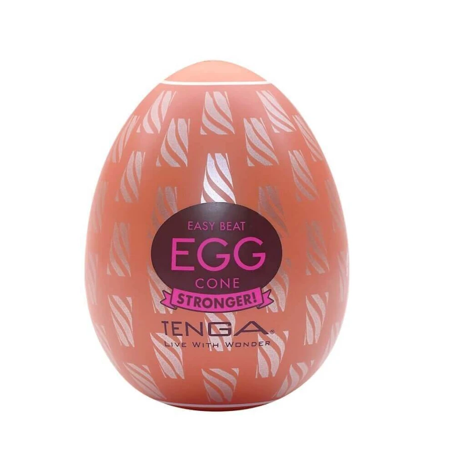 Одноразовий яйцеподібний мастурбатор Tenga Easy Beat Egg Cone Stronger: ціни та характеристики