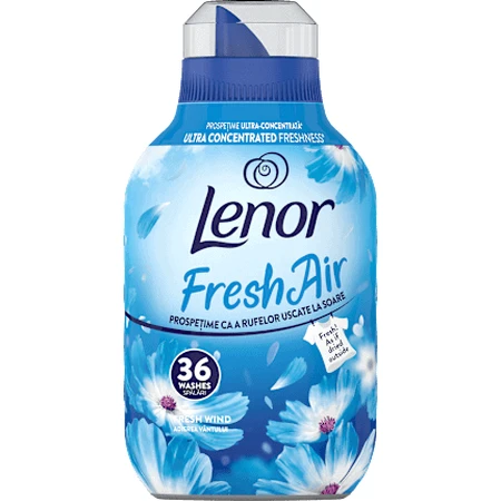 Lenor Свіжий вітер 36 ополіскувачів, 504 мл: ціни та характеристики