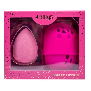Спонж для макіяжу KillyS Galaxy Dream з силіконовим футляром