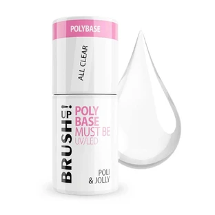 Гибридная база для ногтей BrushUp! Poly Base Poly &amp; Jolly, 5 г