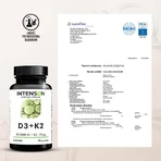 Интенсон Витамин D3 + K2, 120 капсул софтгель: цены и характеристики