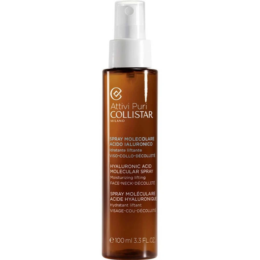 Collistar Attivi Puri Spray Молекулярний спрей для обличчя з гіалуроновою кислотою, 100 мл: ціни та характеристики