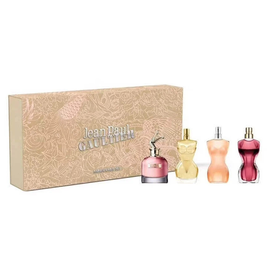 Jean Paul Gaultier Woman Miniatures La Belle Eau de Parfum, 6 мл + Scandal Eau de Parfum, 6 мл + Divine Eau de Parfum, 6 мл + Classique Eau de Parfum, 6 мл: цены и характеристики