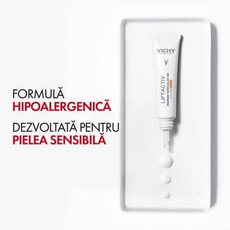 Крем для контура глаз против морщин с SPF 50+ Liftactiv B3, 15 мл, Vichy: цены и характеристики