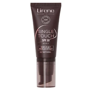 Зволожуюча тональна основа Lirene Single Touch SPF50 02 Natural, 30 мл