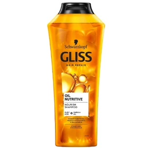 Живильний живильний шампунь Schwarzkopf Gliss Oli, 400 мл