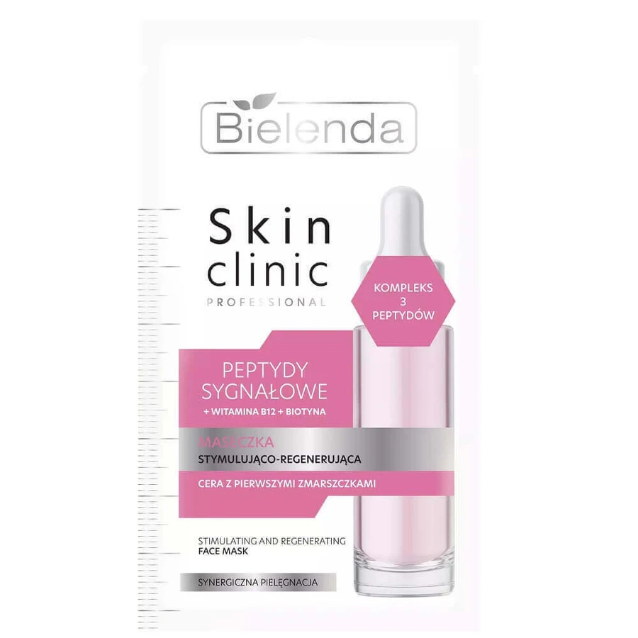 Стимулирующая и восстанавливающая маска Bielenda Skin Clinic Professional Signal Peptides, 8 г: цены и характеристики