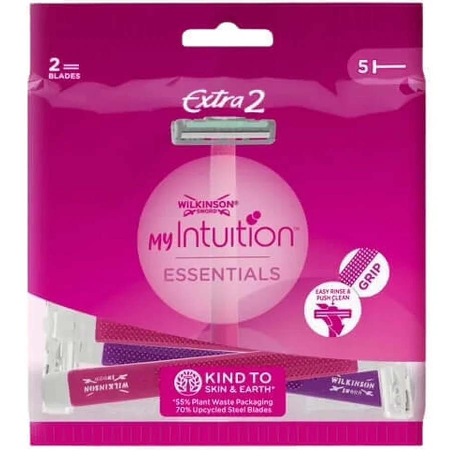 Wilkinson, Extra 2 Beauty, Бритва, 5 шт: ціни та характеристики