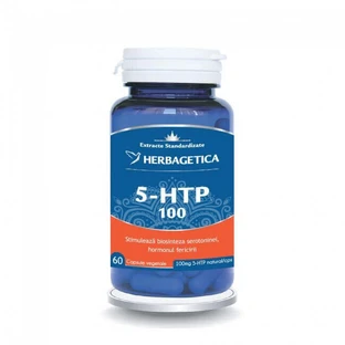 5 HTP 100 Zen Forte, 120 капсул, Herbagetica