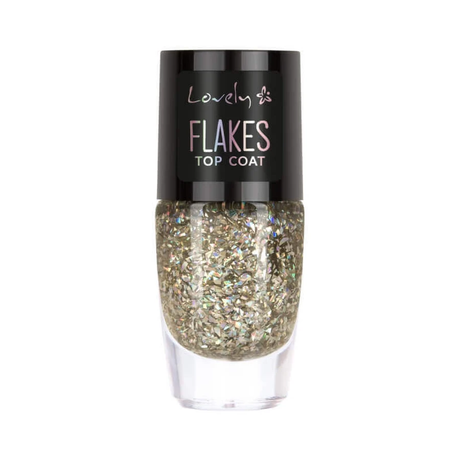 Лак для нігтів Lovely Flakes Top Coat 1, 8 мл: ціни та характеристики