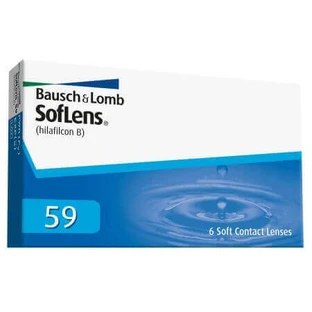 Контактные линзы -6.50 Soflens 59, 6 штук, Bausch Lomb