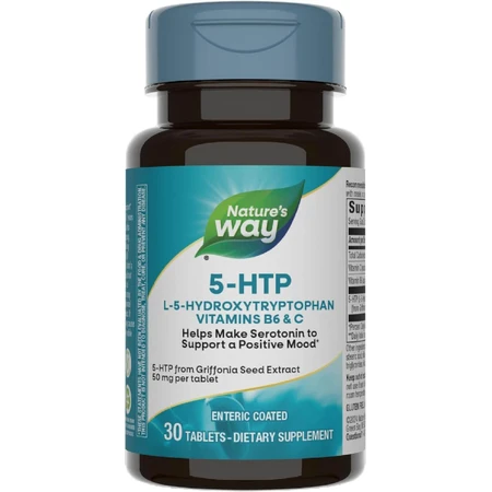 5-HTP Nature's Way, 30 таблеток, Secom: цены и характеристики
