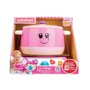 Интерактивная игрушка 3 в 1, + 18 месяцев, Волшебный горшочек, Winfun