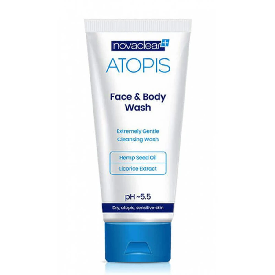 Novaclear Atopis Face amp; Body Wash мытье лица и тела 200 мл: цены и характеристики