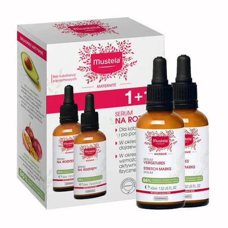 Mustela Maternite, Сироватка від розтяжок Duopak, 2 х 45 мл: ціни та характеристики