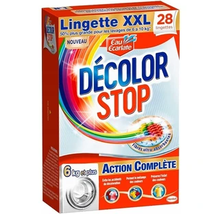Салфетки для стирки белья Decolor Stop, Action Complete, 28 шт.