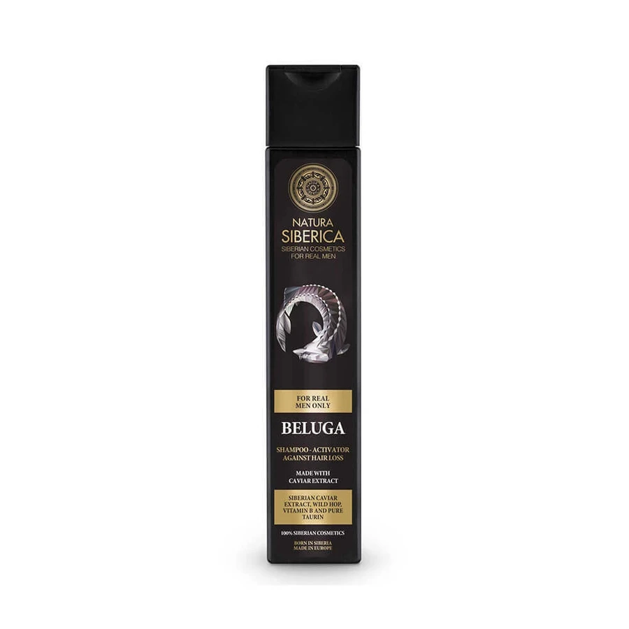 Шампунь-активатор росту волосся Natura Siberica Men Beluga для чоловіків, 250 мл: ціни та характеристики