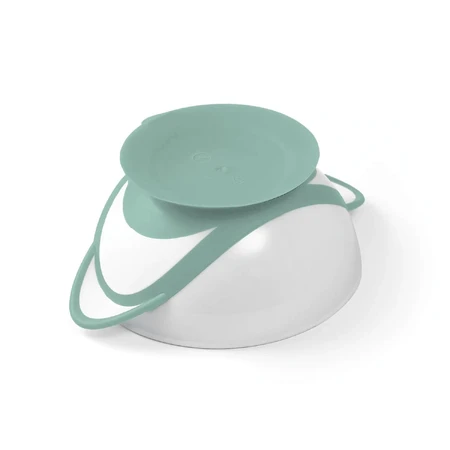 BabyOno, миска с присоской и ложкой, зеленая, 1063/04, с 6 месяцев, 300 мл, 1 шт: цены и характеристики