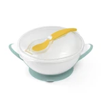 BabyOno, миска с присоской и ложкой, зеленая, 1063/04, с 6 месяцев, 300 мл, 1 шт: цены и характеристики