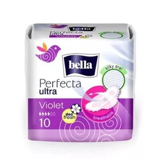 Гігієнічні прокладки Bella Perfecta Violet, дренаж deo fresh, 10 шт