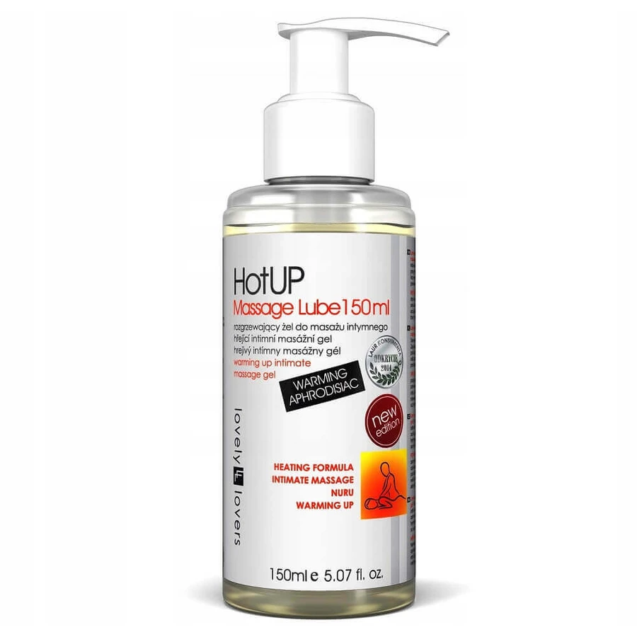 Lovely Lovers HotUp Massage Lube Warming Intimate Massage Gel, 150 мл: ціни та характеристики